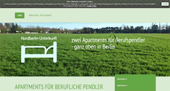 Desktop Screenshot of nordberlin-unterkunft.de