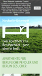 Mobile Screenshot of nordberlin-unterkunft.de